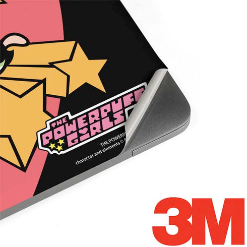 Cartoon Network Powerpuff Girls Gold Stars MacBook Skins