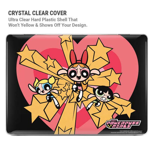 Cartoon Network Powerpuff Girls Gold Stars MacBook Cases
