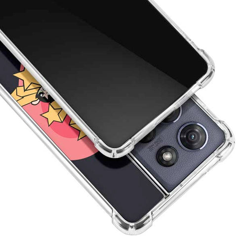 Cartoon Network Powerpuff Girls Gold Stars Moto G Power 5G (2025) Clear Case