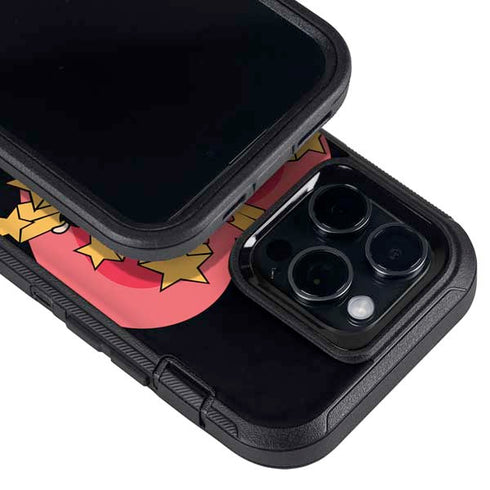 Cartoon Network Powerpuff Girls Gold Stars Otterbox Defender iPhone Skin