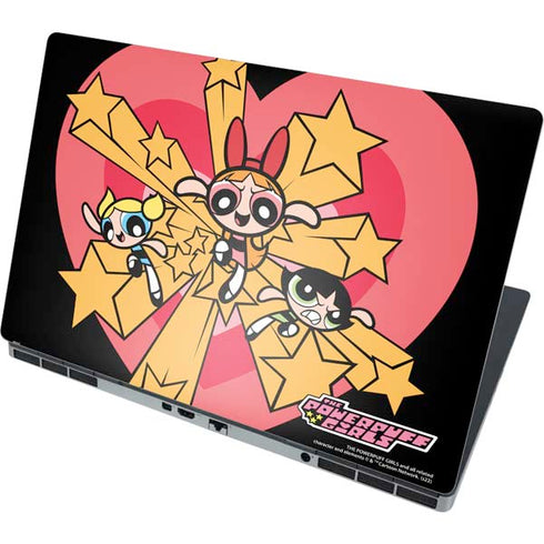 Cartoon Network Powerpuff Girls Gold Stars Dell Precision Skin
