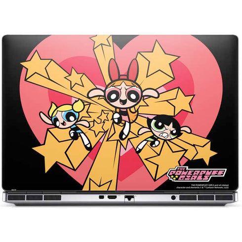 Cartoon Network Powerpuff Girls Gold Stars Dell Precision Skin