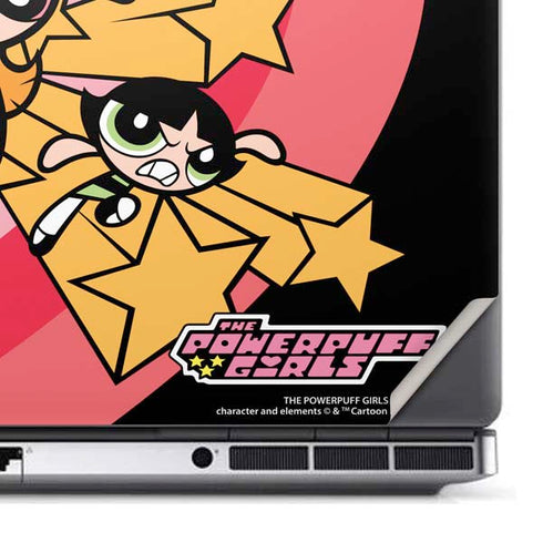 Cartoon Network Powerpuff Girls Gold Stars Dell Precision Skin