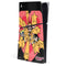Cartoon Network Powerpuff Girls Gold Stars PS5 Slim Digital Edition Console Skin