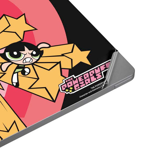 Cartoon Network Powerpuff Girls Gold Stars Laptop Skins