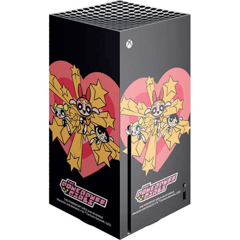 Cartoon Network Powerpuff Girls Gold Stars Xbox Series X Skins