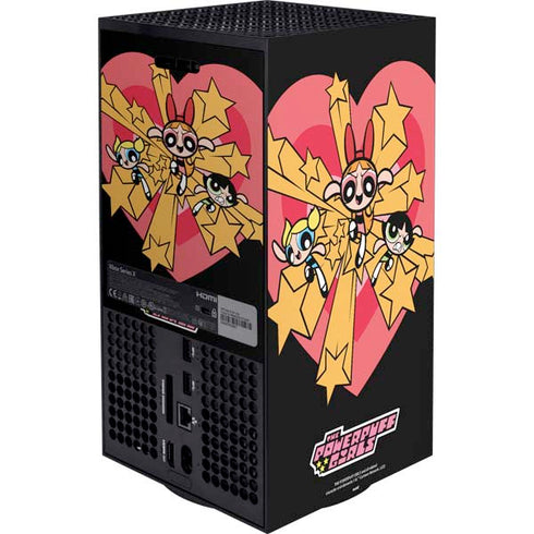 Cartoon Network Powerpuff Girls Gold Stars XBox Series X Digital Edition Bundle Skin