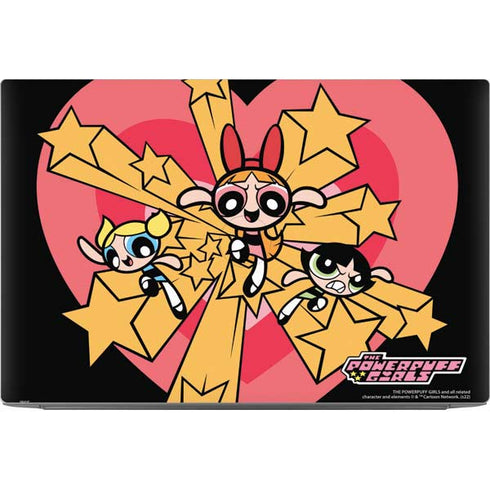 Cartoon Network Powerpuff Girls Gold Stars Dell XPS Skin