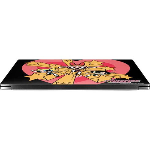 Cartoon Network Powerpuff Girls Gold Stars Dell XPS Skin