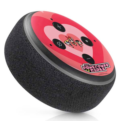 Cartoon Network Powerpuff Girls Hearts Amazon Echo Dot Skin