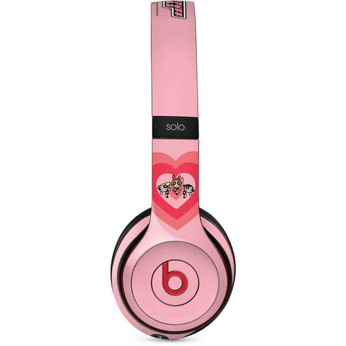 Cartoon Network Powerpuff Girls Hearts Beats Solo 3 Wireless Skin