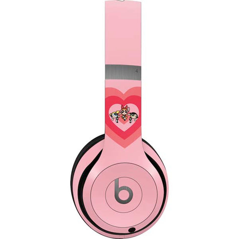 Cartoon Network Powerpuff Girls Hearts Beats Solo 4 Wireless Headphones Skin