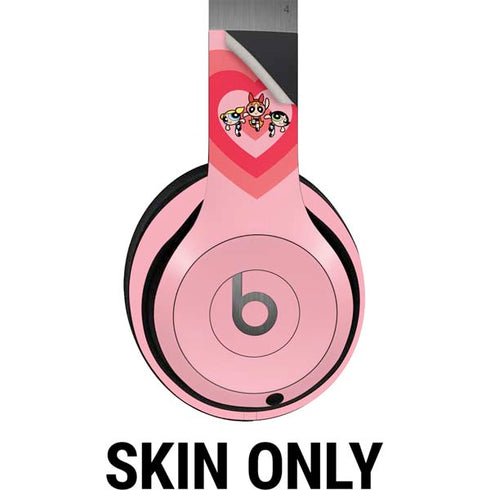 Cartoon Network Powerpuff Girls Hearts Beats Solo 4 Wireless Headphones Skin