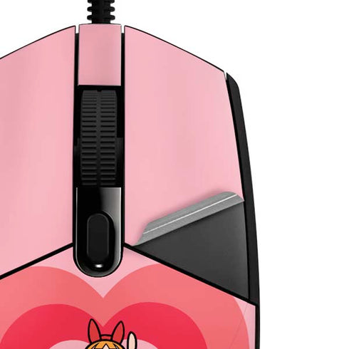 Cartoon Network Powerpuff Girls Hearts G203 Prodigy RGB Wired Gaming Mouse Skin