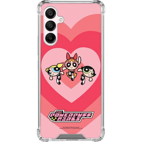 Cartoon Network Powerpuff Girls Hearts Galaxy A16 5G Clear Case