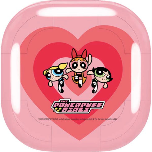 Cartoon Network Powerpuff Girls Hearts Galaxy Buds Live Skin