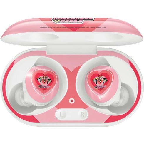 Cartoon Network Powerpuff Girls Hearts Galaxy Buds Plus Skin