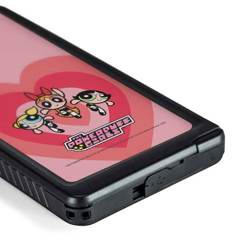Cartoon Network Powerpuff Girls Hearts Galaxy S24 Ultra Waterproof Case