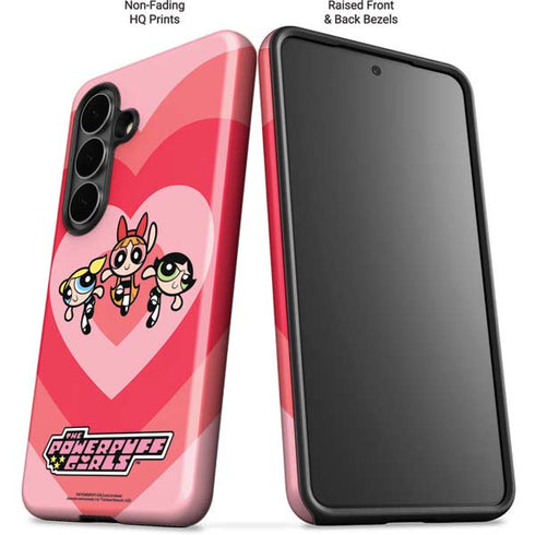 Cartoon Network Powerpuff Girls Hearts Galaxy S26 Impact Case
