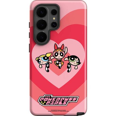 Cartoon Network Powerpuff Girls Hearts Galaxy S26 Ultra Impact Case
