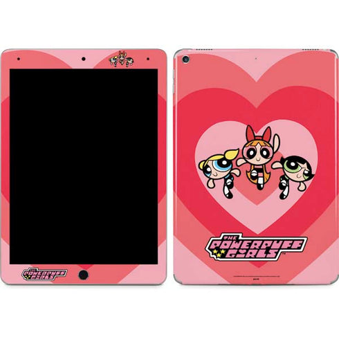 Cartoon Network Powerpuff Girls Hearts iPad Skins
