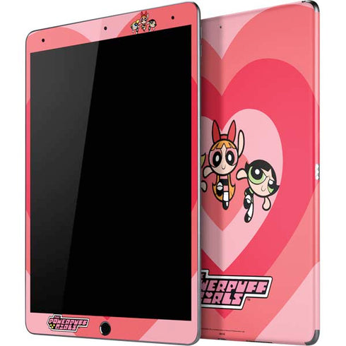 Cartoon Network Powerpuff Girls Hearts iPad Skins