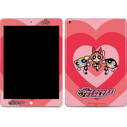 Cartoon Network Powerpuff Girls Hearts Apple iPad Skin
