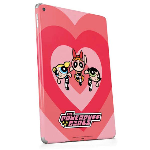 Cartoon Network Powerpuff Girls Hearts Apple iPad Skin
