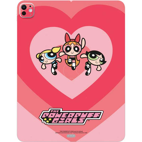 Cartoon Network Powerpuff Girls Hearts iPad Pro 13in M4 (2024) Skin