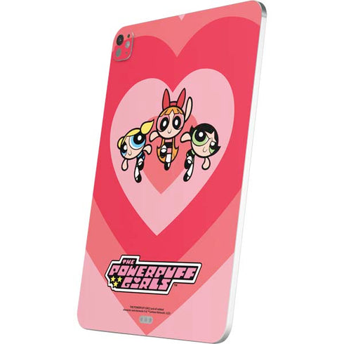 Cartoon Network Powerpuff Girls Hearts iPad Pro 13in M4 (2024) Skin