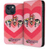 Cartoon Network Powerpuff Girls Hearts iPhone 15 Plus Folio Case