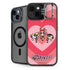 Cartoon Network Powerpuff Girls Hearts iPhone 15 Plus Kickstand Case