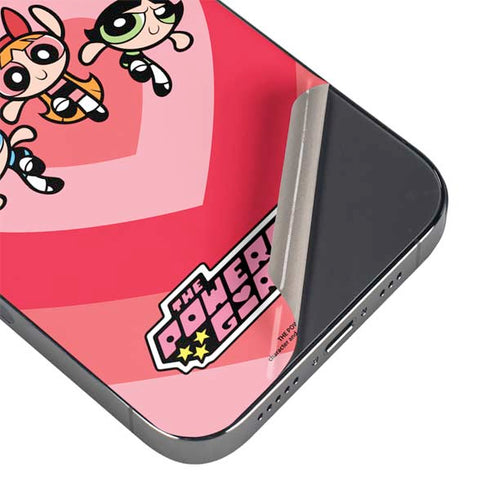 Cartoon Network Powerpuff Girls Hearts iPhone 15 Pro Max Skin