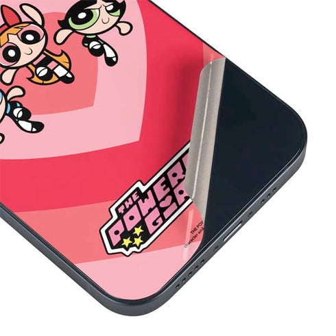 Cartoon Network Powerpuff Girls Hearts iPhone 15 Skin