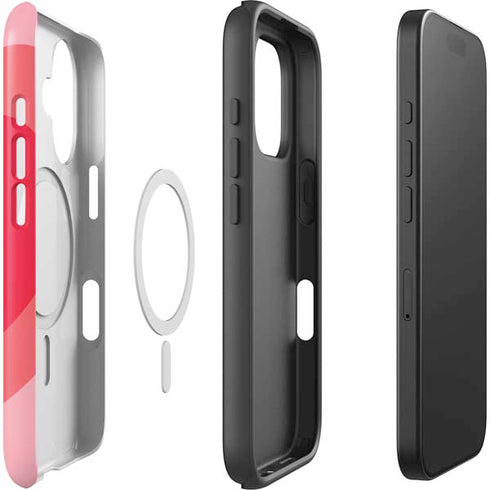 Cartoon Network Powerpuff Girls Hearts iPhone 16 Magsafe Impact Case