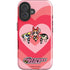 Cartoon Network Powerpuff Girls Hearts iPhone 16 Plus Impact Case