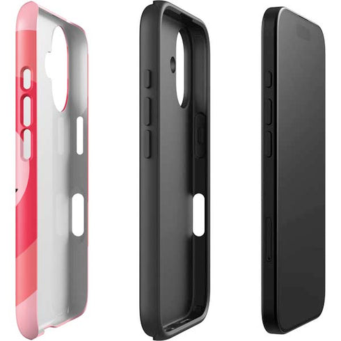 Cartoon Network Powerpuff Girls Hearts iPhone 16 Plus Impact Case