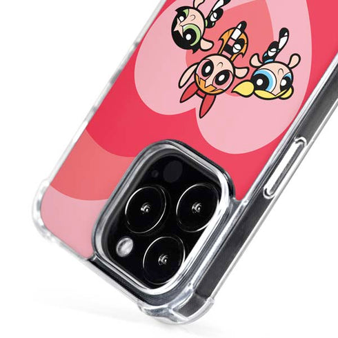 Cartoon Network Powerpuff Girls Hearts iPhone 16 Pro Max MagSafe Case