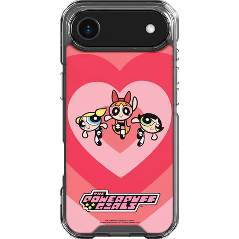 Cartoon Network Powerpuff Girls Hearts iPhone 17 Air Clear Case