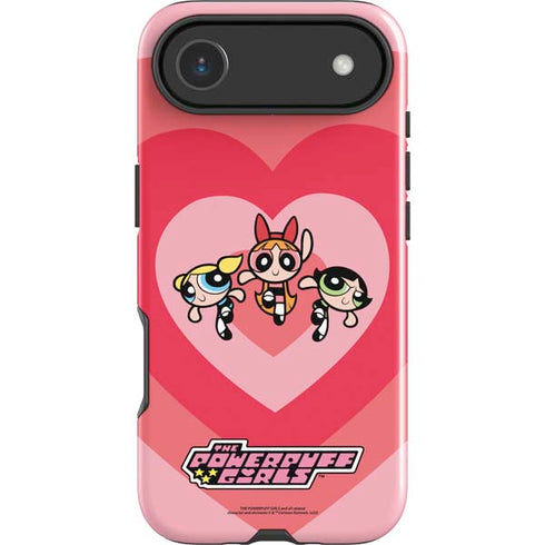 Cartoon Network Powerpuff Girls Hearts iPhone 17 Air Impact Case