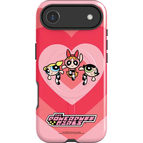 Cartoon Network Powerpuff Girls Hearts iPhone 17 Air Magsafe Impact Case