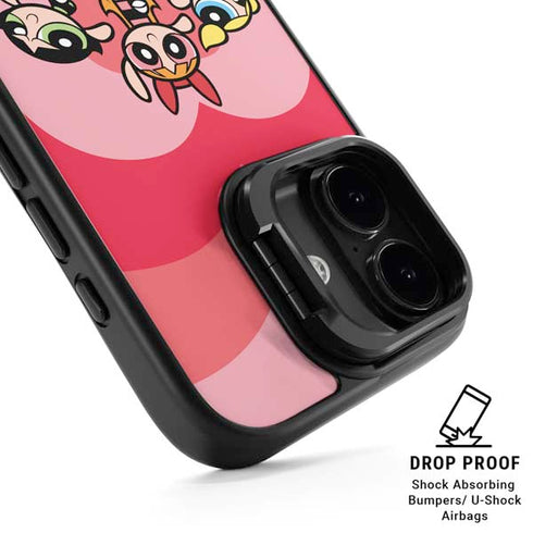 Cartoon Network Powerpuff Girls Hearts iPhone 17 Kickstand Case
