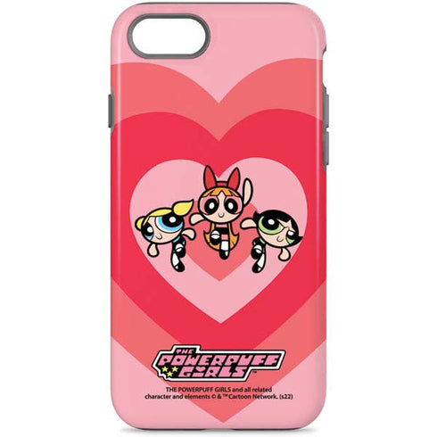 Cartoon Network Powerpuff Girls Hearts iPhone Cases