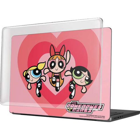 Cartoon Network Powerpuff Girls Hearts MacBook Pro 14in (2021-24) Case plus Skin