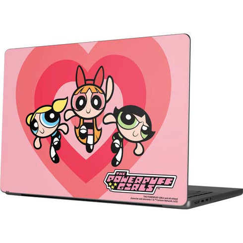 Cartoon Network Powerpuff Girls Hearts Apple MacBook Pro 14-inch Skin