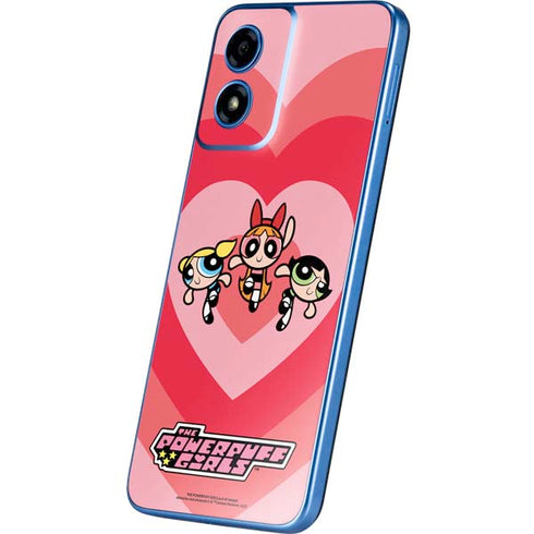 Cartoon Network Powerpuff Girls Hearts Moto G Play 4G (2024) Skin