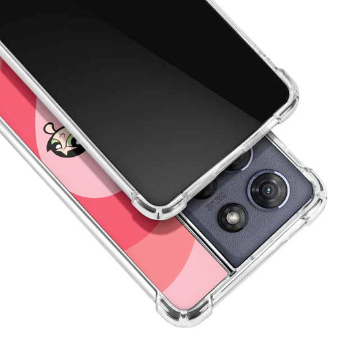 Cartoon Network Powerpuff Girls Hearts Moto G Stylus 5G (2025) Clear Case