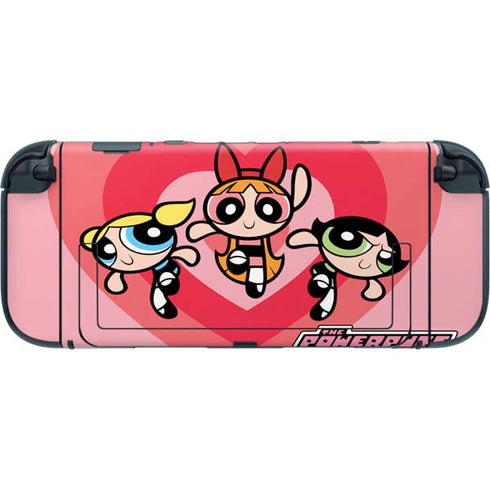 Cartoon Network Powerpuff Girls Hearts Nintendo Switch 2 (2025) with Joy-Con Skin