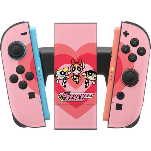 Cartoon Network Powerpuff Girls Hearts Nintendo Switch 2 (2025) Joy-Con Controller Skin