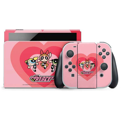 Cartoon Network Powerpuff Girls Hearts Nintendo Skins